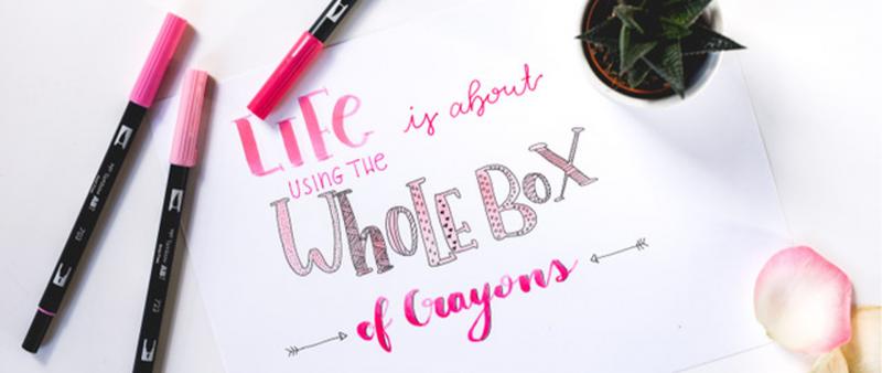 Lettering – Summer Vibes