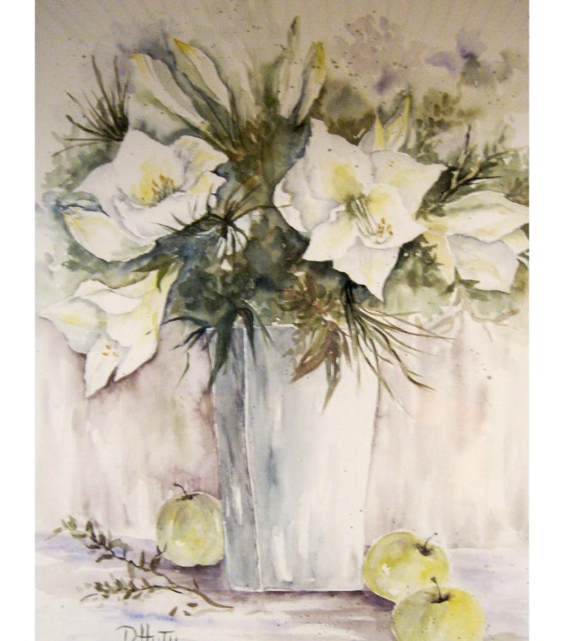 Neue Techniken in der Blumen-Aquarellmalerei