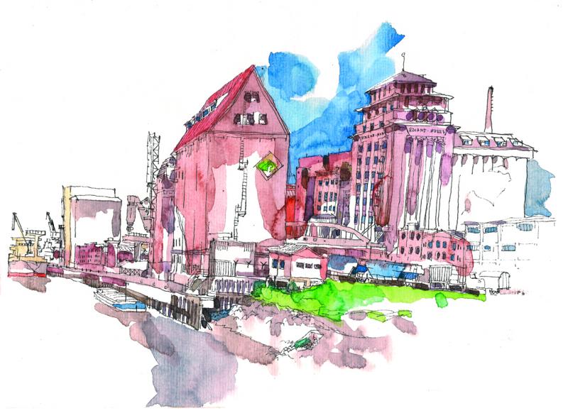 Urban Sketching - Aufbaukurs