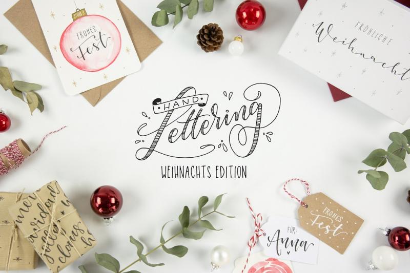 Handlettering - Weihnachtsedition