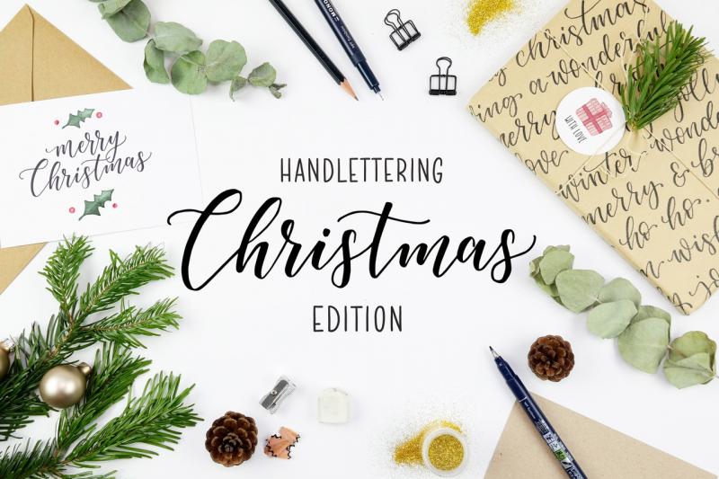 Handlettering - Weihnachtsedition